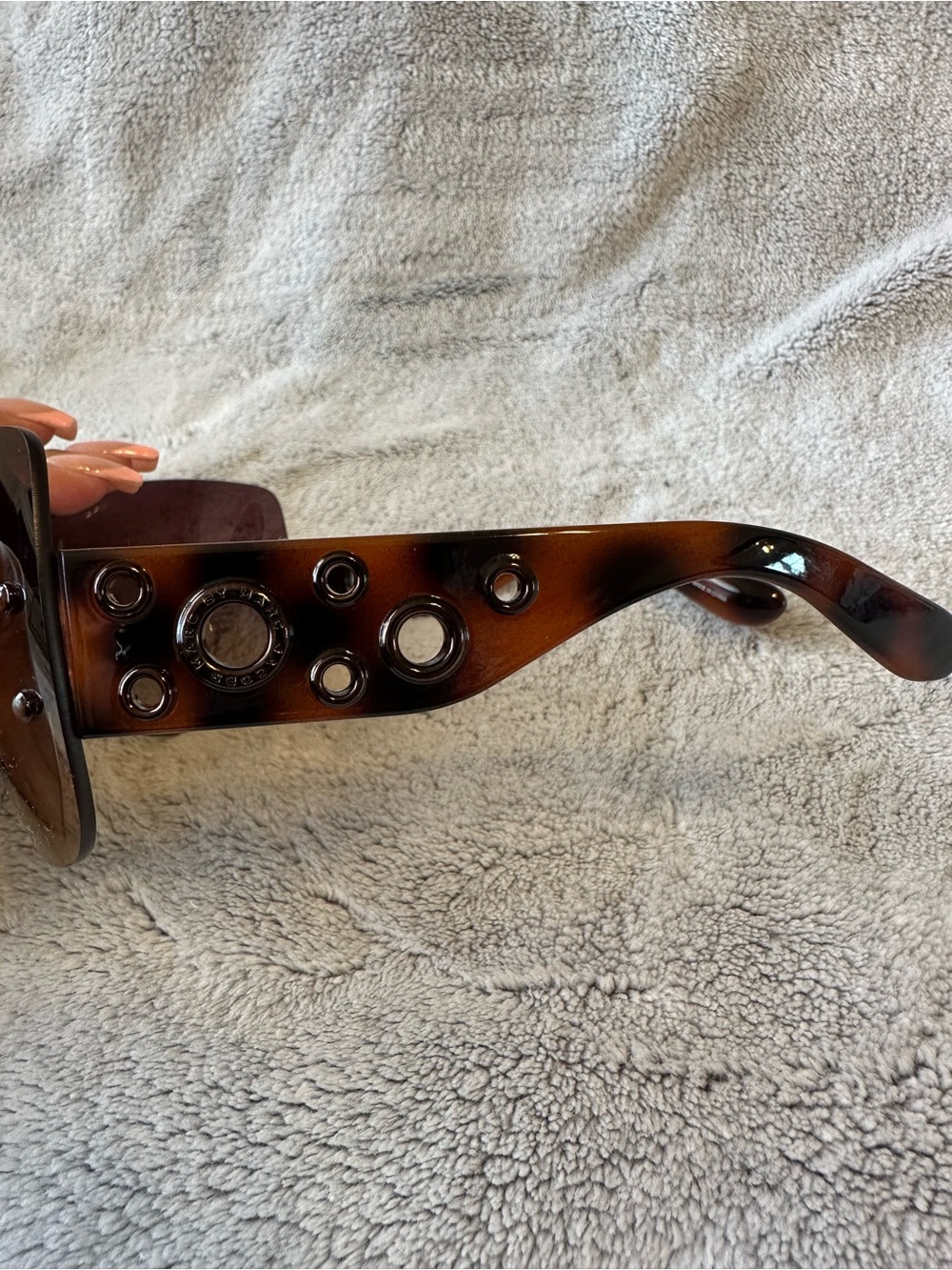 Marc by Marc Jacobs Women’s Brown Shield Sunglasses - Picture 7 of 10